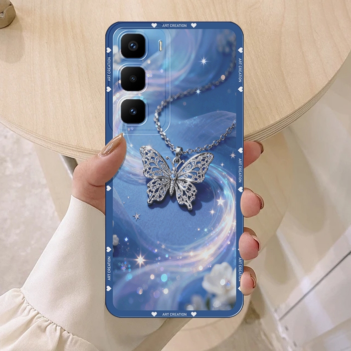 ซิลิโคนเข้ากันได้สําหรับ Infinix Hot 60 - 60i - 60 Pro - 60 Pro Plus ล่าสุด - N08