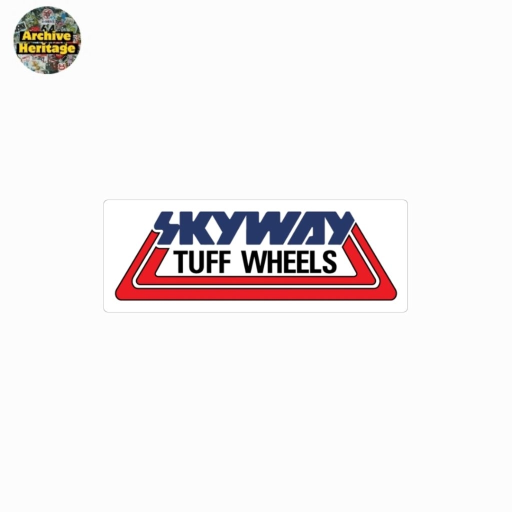 Skyway Tuff Wheels bxmx สติ๊กเกอร์วินเทจปั่นจักรยาน