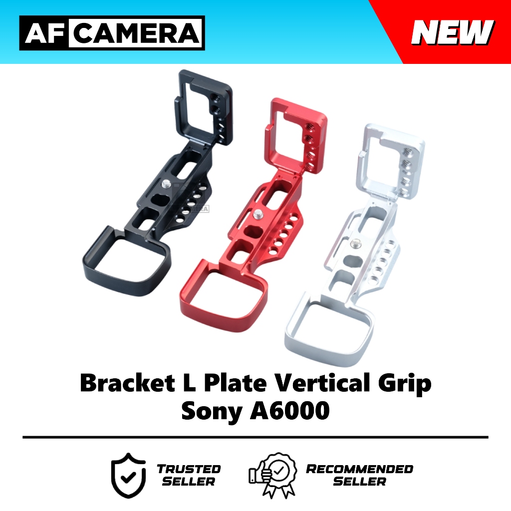 L Plate Sony A6000 Bracket Metal Quick Release Vertical Grip