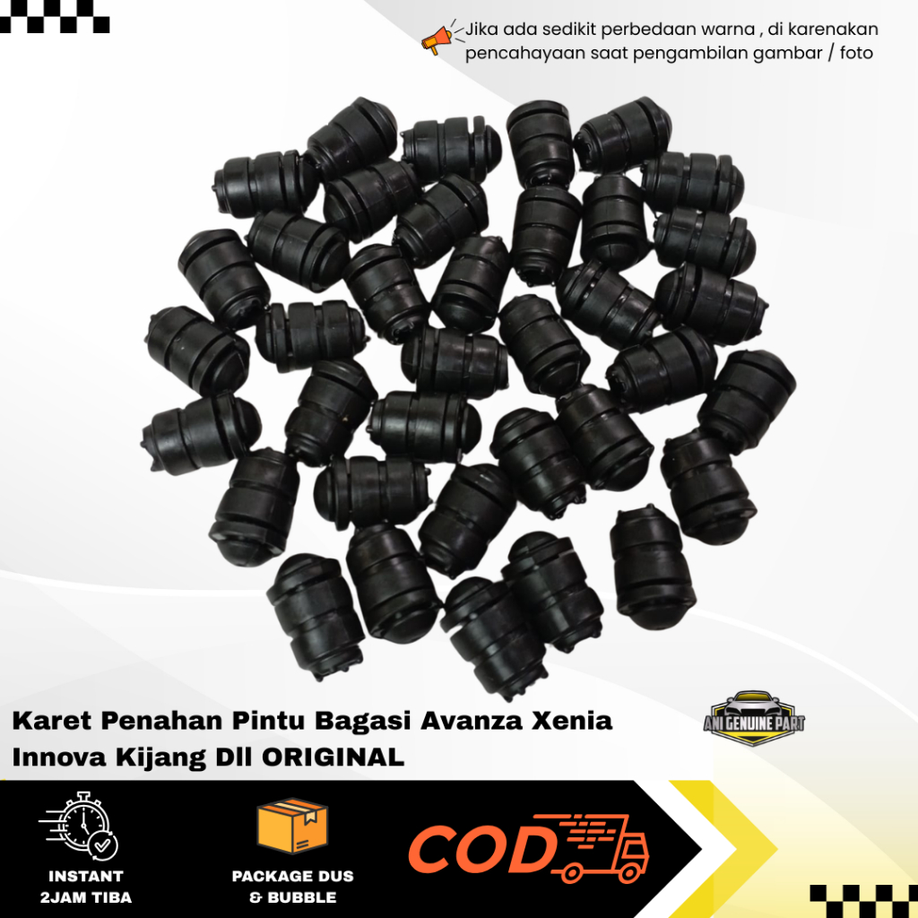 ยางกันชนสําหรับความต้านทานประตูท้ายรถสําหรับ Avanza, Innova, Xenia, Kijang ฯลฯ