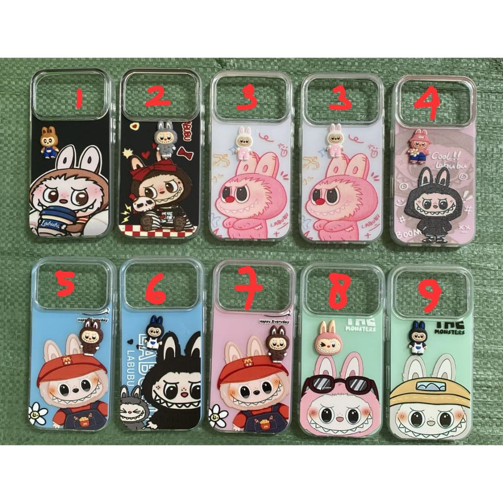 CHARACTER CASE IPHONE 7 8 X XR XSMAX 11 12 13 14 15 16 17 E PRO PLUS PROMAX ANTI-SCRATCH IMAGE