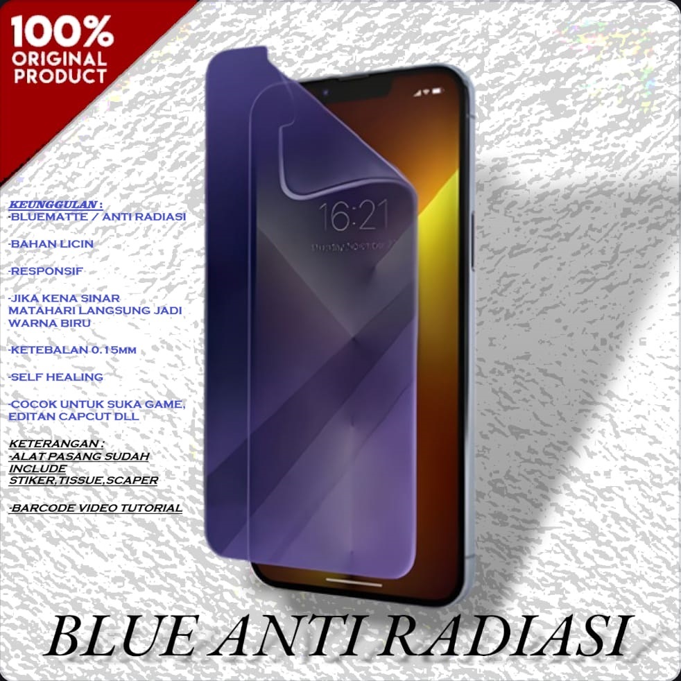 ไฮโดรเจลป้องกันรอยขีดข่วน VIVO IQOO 11 5G / 12 5G / 12 PRO /13 5G /NEO 10R /NEO 10E /NEO 9 /NEO 9 PR