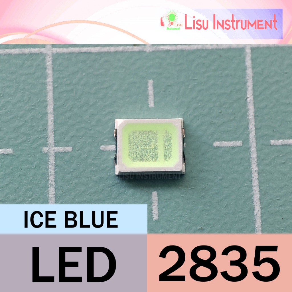 2835 LED สีเดียว Ice Blue