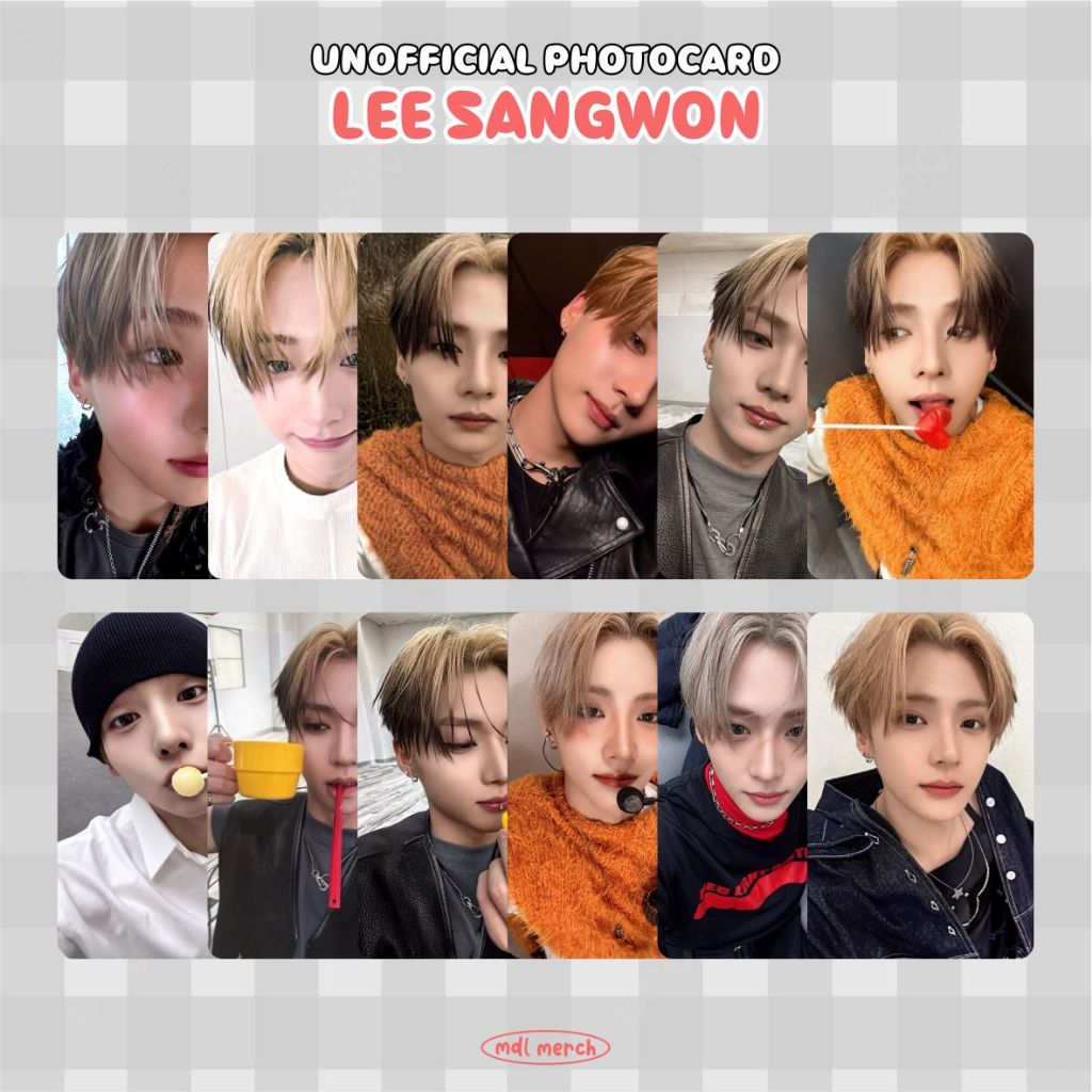 LEE SANGWON ALD1 / ALPHA DRIVE ONE / PHOTCARD UNOFFICIAL EUPHORIA FREAK ALARM KPOP / BOYS 2 PLANET /