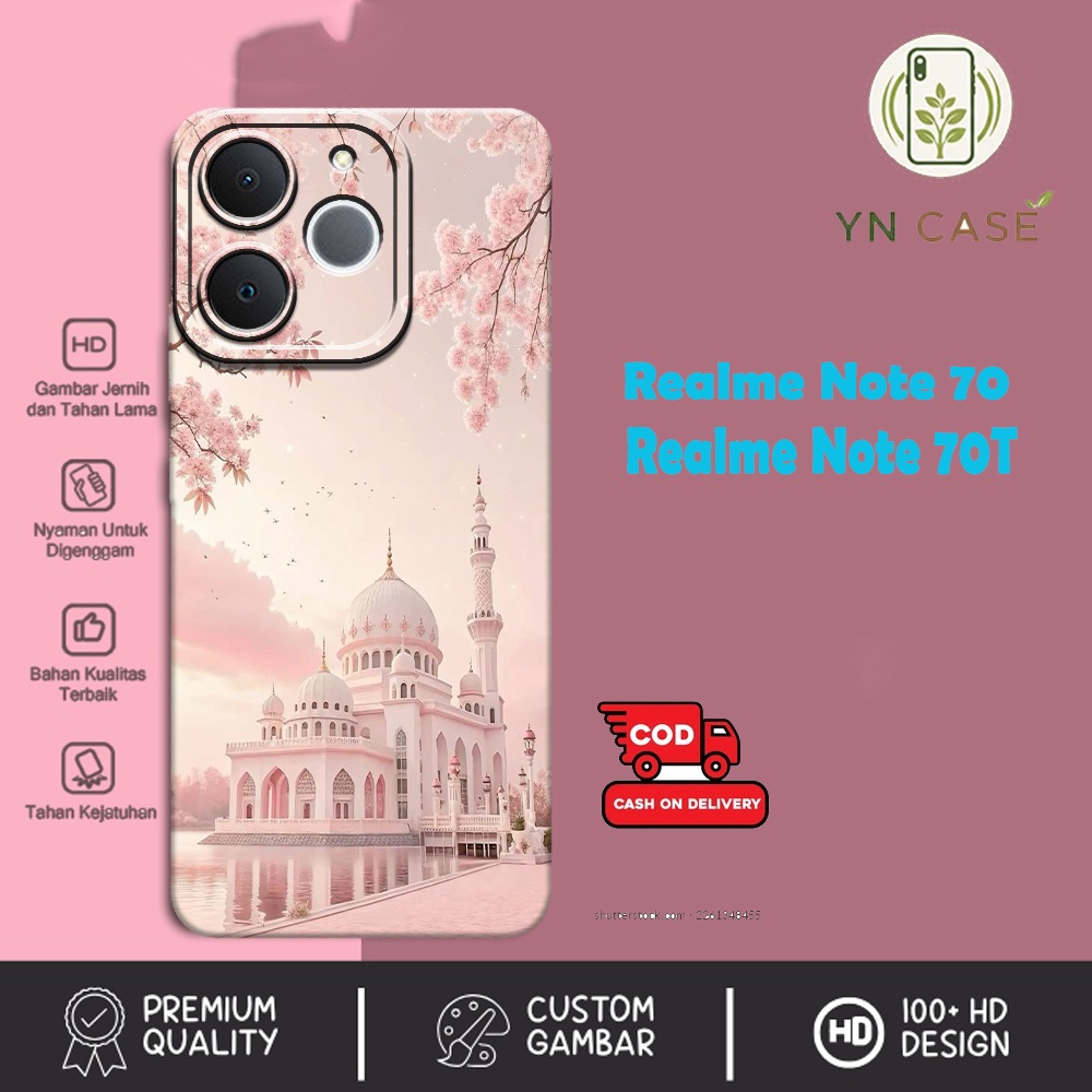 HP Realme Note 70 / 70T - เคสมุสลิม - สําหรับ Oppo Samsung Itel Tecno Infinix Iphone Xiaomi Vivo mob