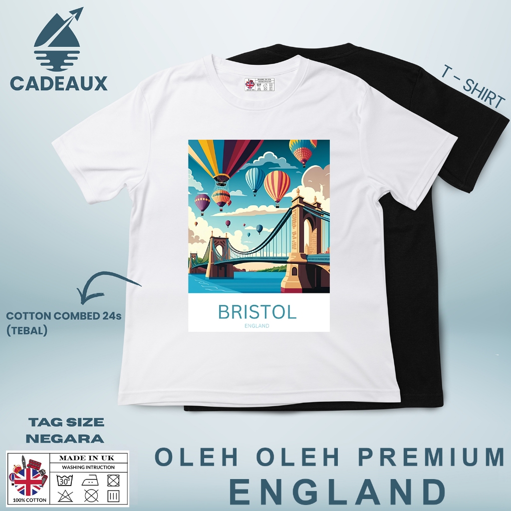 ENGLAND 69 SOUVENIR เสื้อยืดพร้อมแท็ก ASAL INGRRIS Cotton Combed 24s SOUVENIR ของขวัญพรีเมี่ยม