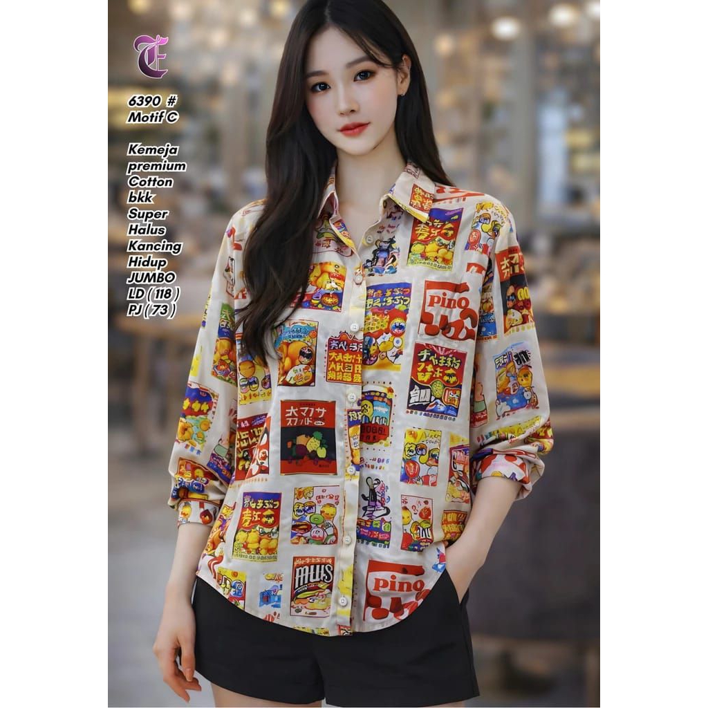 เสื้อ KEMEJA 6390***