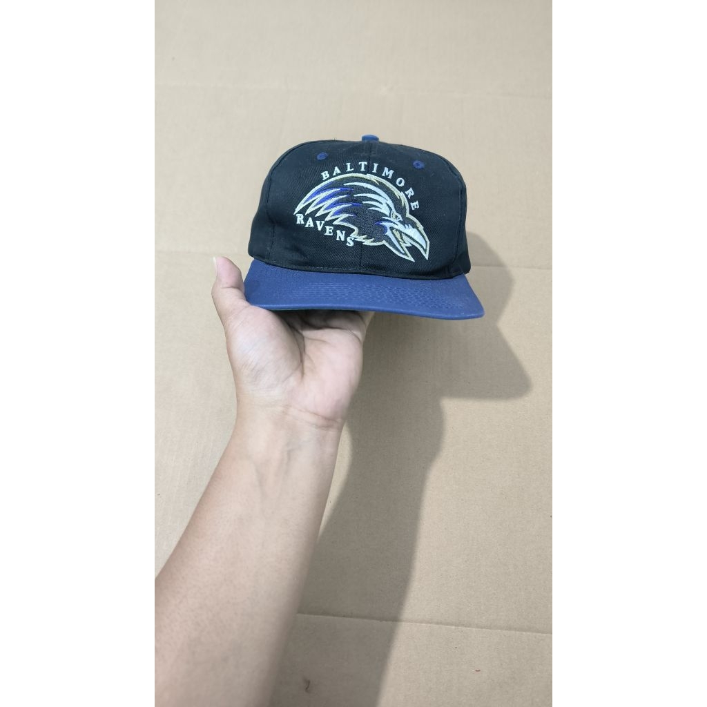 Vintage Baltimore Ravens โลโก้ธรรมดา