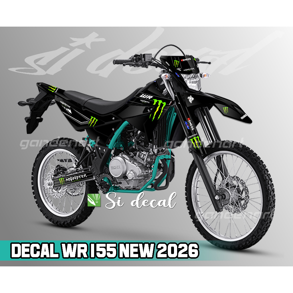 สติ๊กเกอร์ DECAL wr 155 R ใหม่ 2026 สติ๊กเกอร์สติ๊กเกอร์สติ๊กเกอร์เย็นดี ล่าสุด ฟรีขอสปอนเซอร์แบบกํา