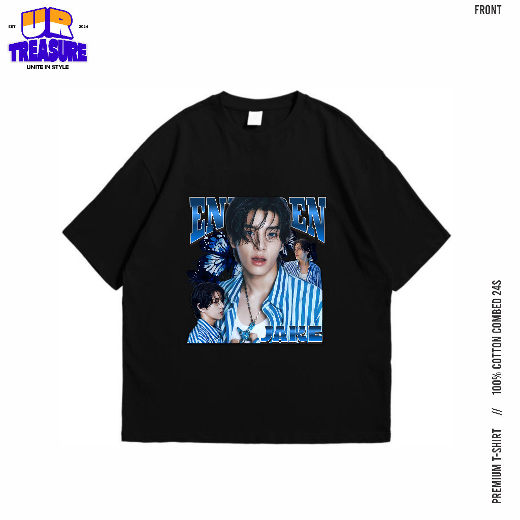 JAKE Enhypen TSHIRT Oversize Jake โดย URTreasure / KPOP