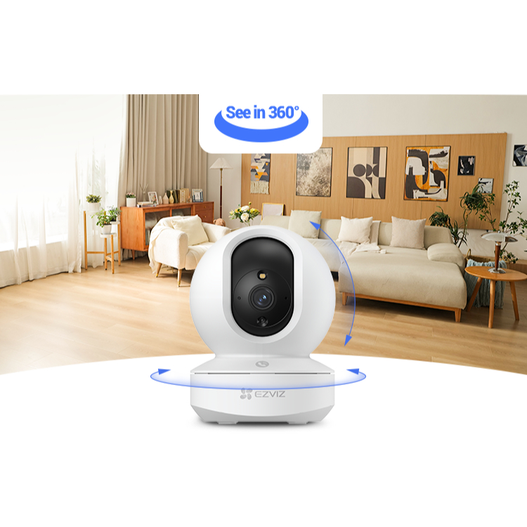 IP CAM EZVIZ TY1 PRO 3MP 2K INDOOR PTZ