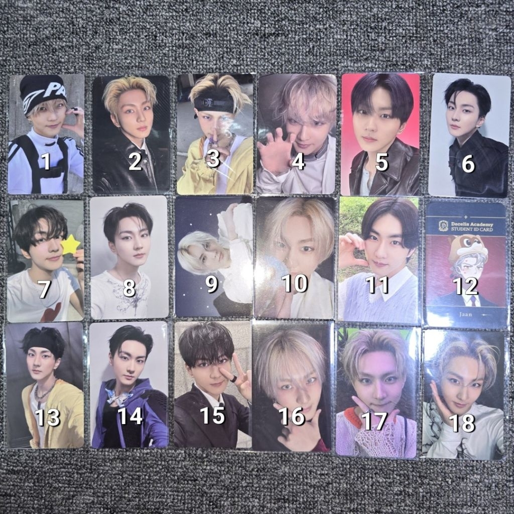 การ์ด ENHYPEN*******