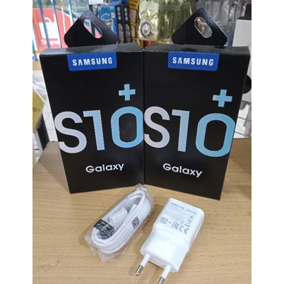 SAMSUNG S10+ MICRO CHARGER TC Charger Samsung S10+ Micro tYPE C Travel Charger Casan Samsung S10+ ขอ