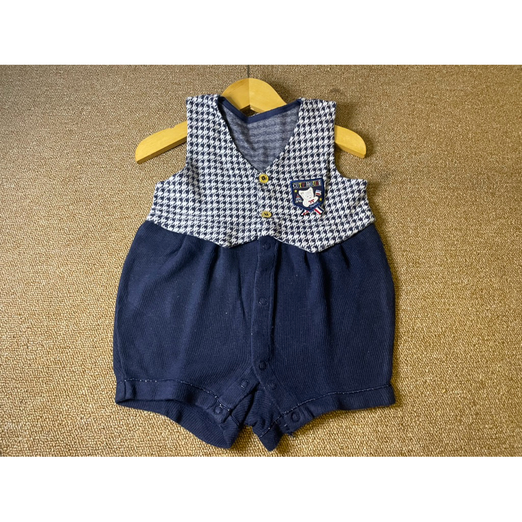 (463) ชุดรอมเปอร์ ที่รัก 9-12 เดือน อก 58 ยาว 46