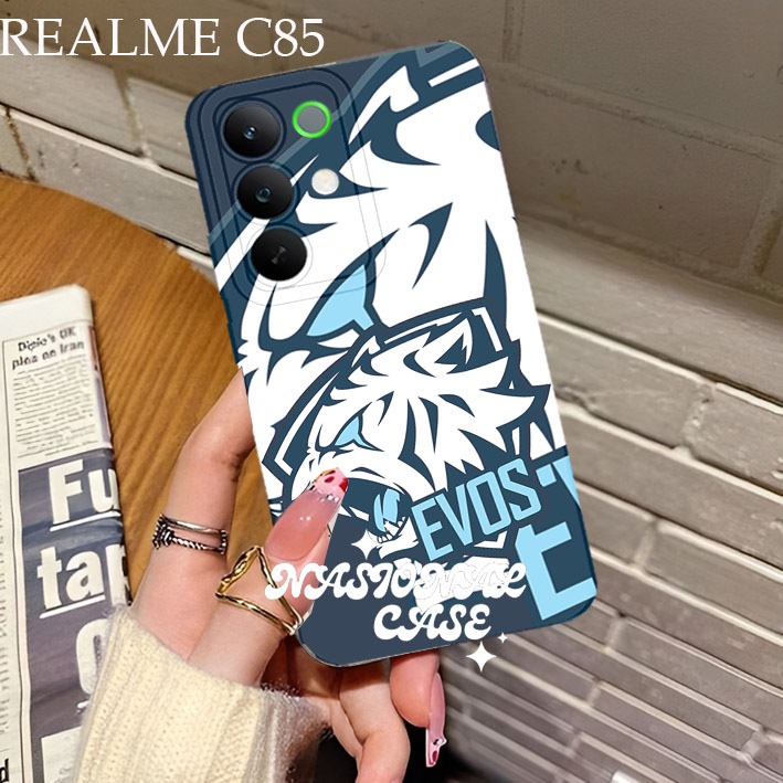 แฟชั่นสําหรับRealme C85 4G/5G - 15X Softcase Procamera Silicon Evos Motif Coolล่าสุด Cool Currentโทร