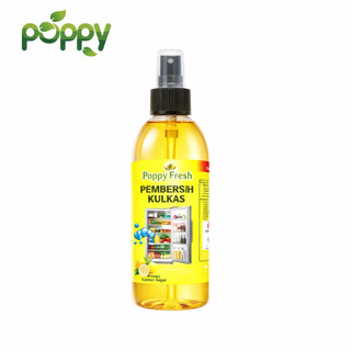 Poppy Fresh pembersih kulkas semprot 250 ML Food Grade, Aman Tanpa Alkohol