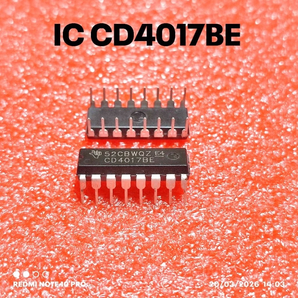 IC CD4017BE CD4017 BE HCF4017BE HCF4017 BE