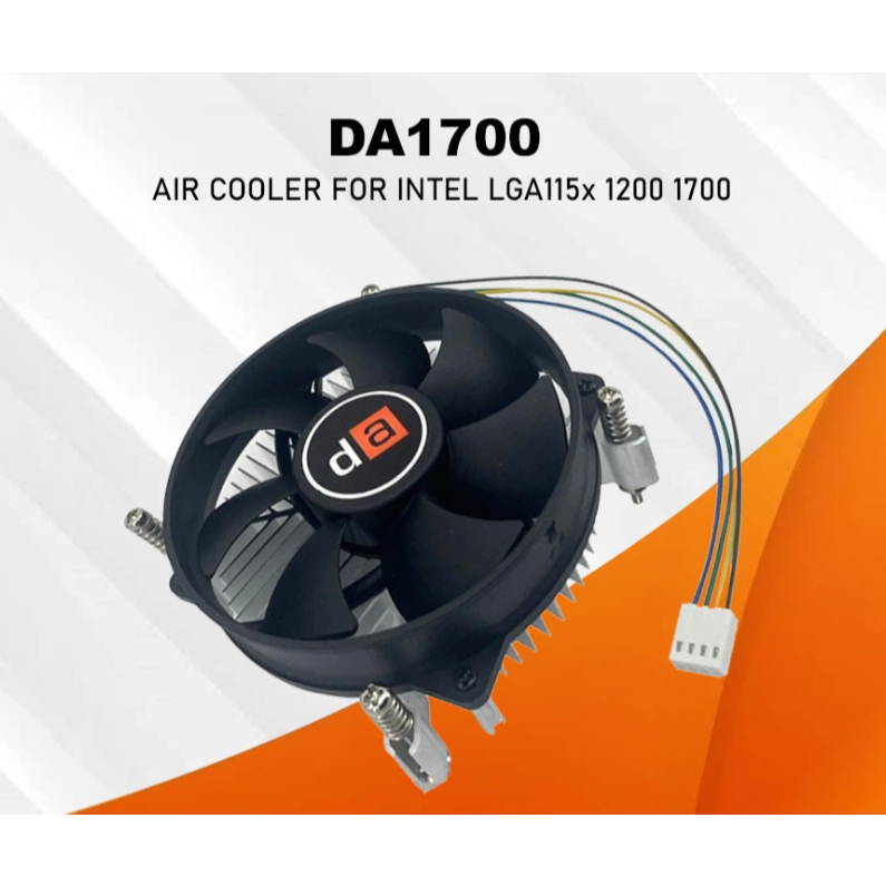 Digital Alliance พัดลม CPU Air Cooler DA1700 Intel LGA115x/1200/1700 CPU Heatsink