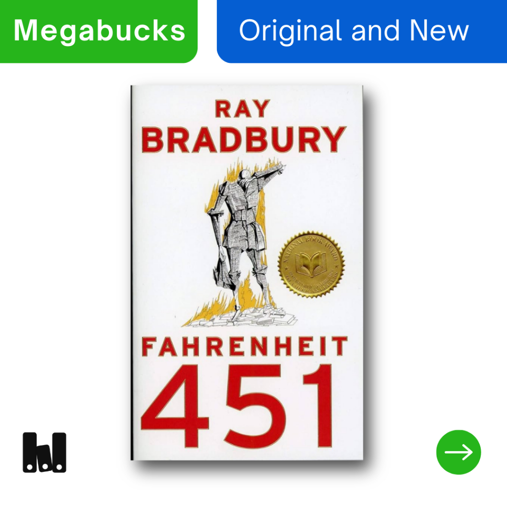 (Simon & Schuster) Fahrenheit 452 โดย Ray Bradbury Original English