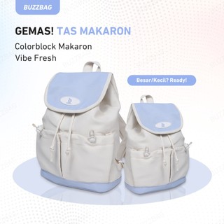 BuzzBag - Tas sekolah aesthetic korean style tas sekolah sma korean style tas ransel laptop