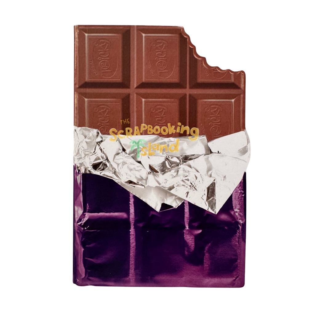 Paper House 4x6 96 Page Tricky Notebook Chocolate Bar
