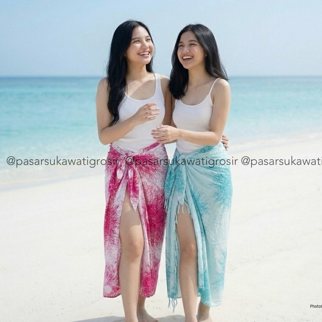 เสื้อผ้า BALI SARONG BEACH พร้อมจุด MOTIF