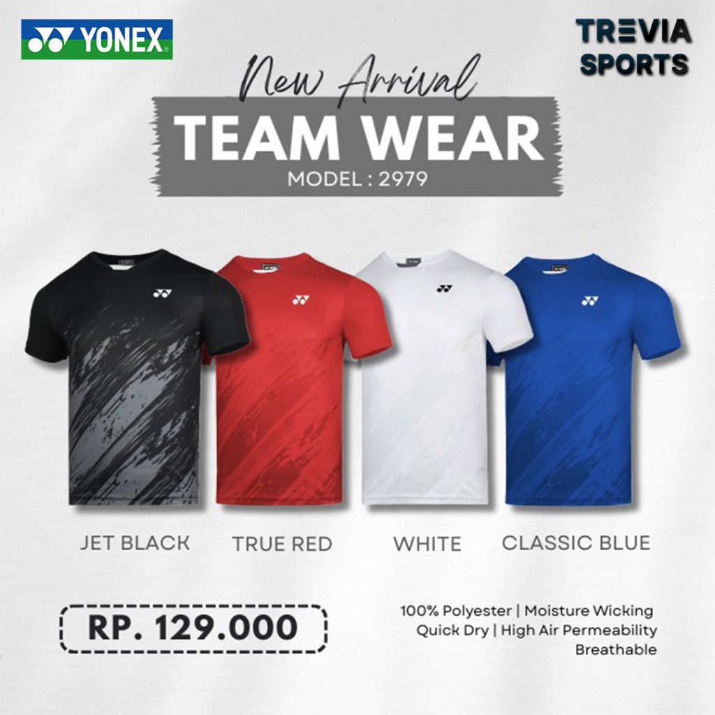 เสื้อยืด YONEX 2979 / เสื้อยืด YONEX BADMINTON ดั้งเดิม