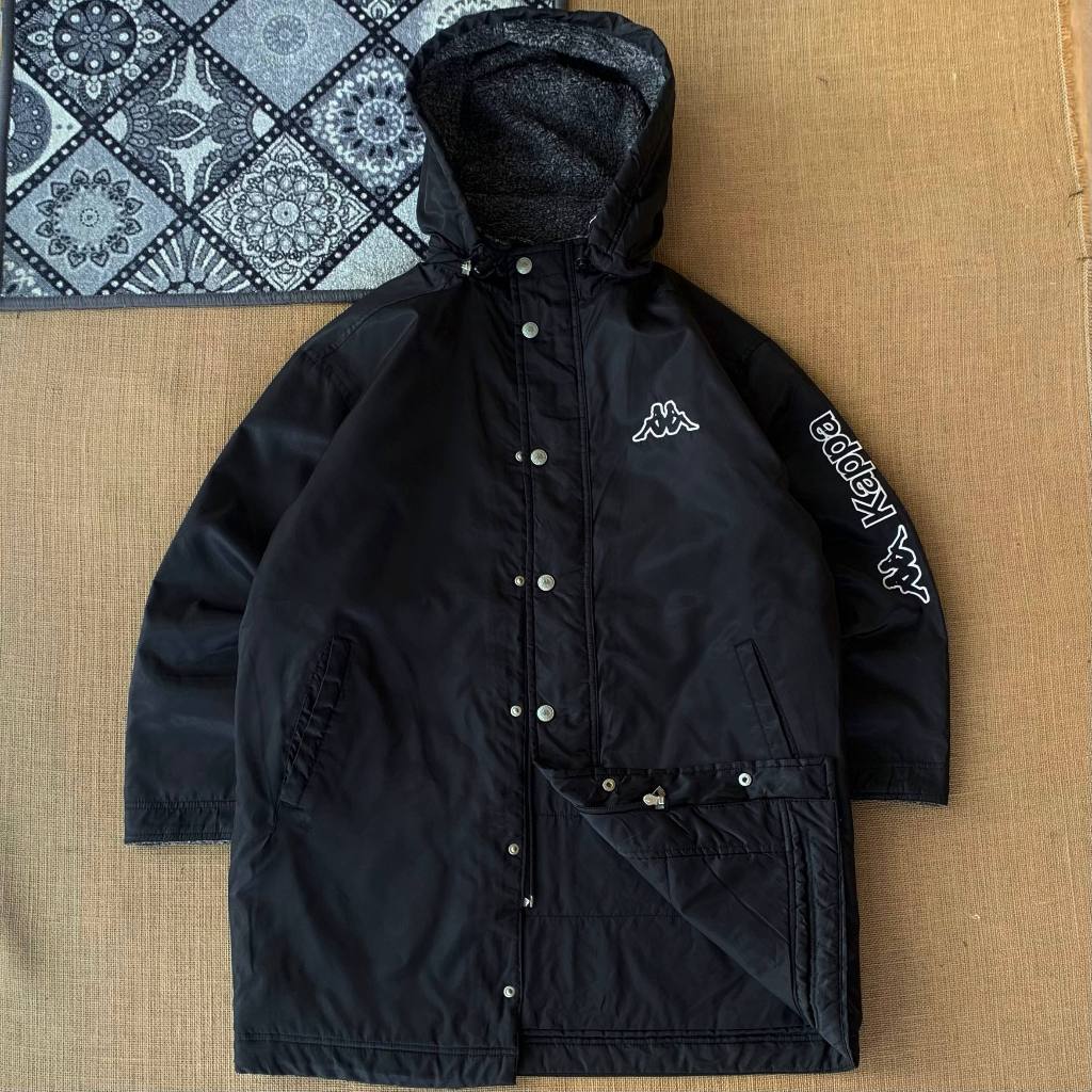 เสื้อแจ็คเก็ต Vtg Kappa ไซส์ XS/tb 160 ของแท้ 100% 260326ม ม ม ม ม