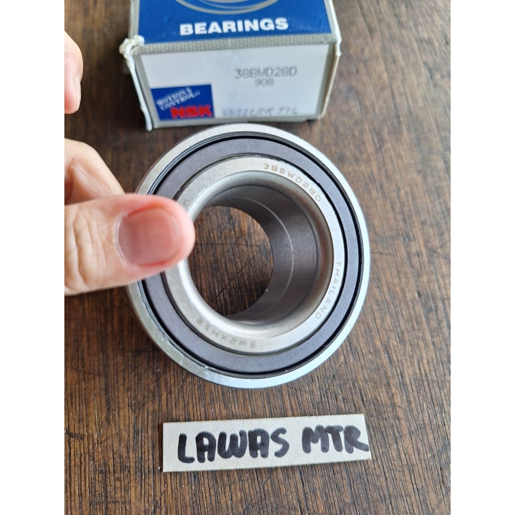 BEARING 38BWD28D ล้อหน้า AVANSA VELOZ, LUXIO, SENIA, G.MAX, TERIOS RUSH
