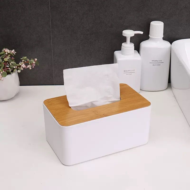 INDOLINE - NEW TISSUE BOX - MULTIFUNCTIONAL WOODEN TISSUE HOLDER - MINIMALIST TISSUE HOLDER - MULTIP