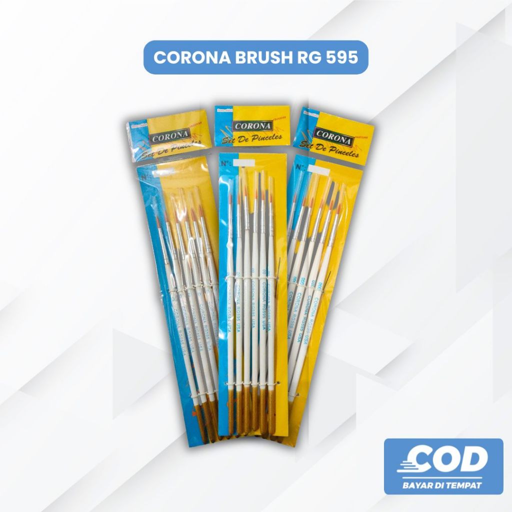 CORONA BRUSH RG 5950,000) ราคาชุดละ