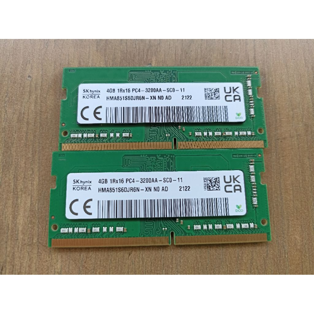 SKHynix 4GB PC4-3300AA RAM คือ DDR4 ของแท้