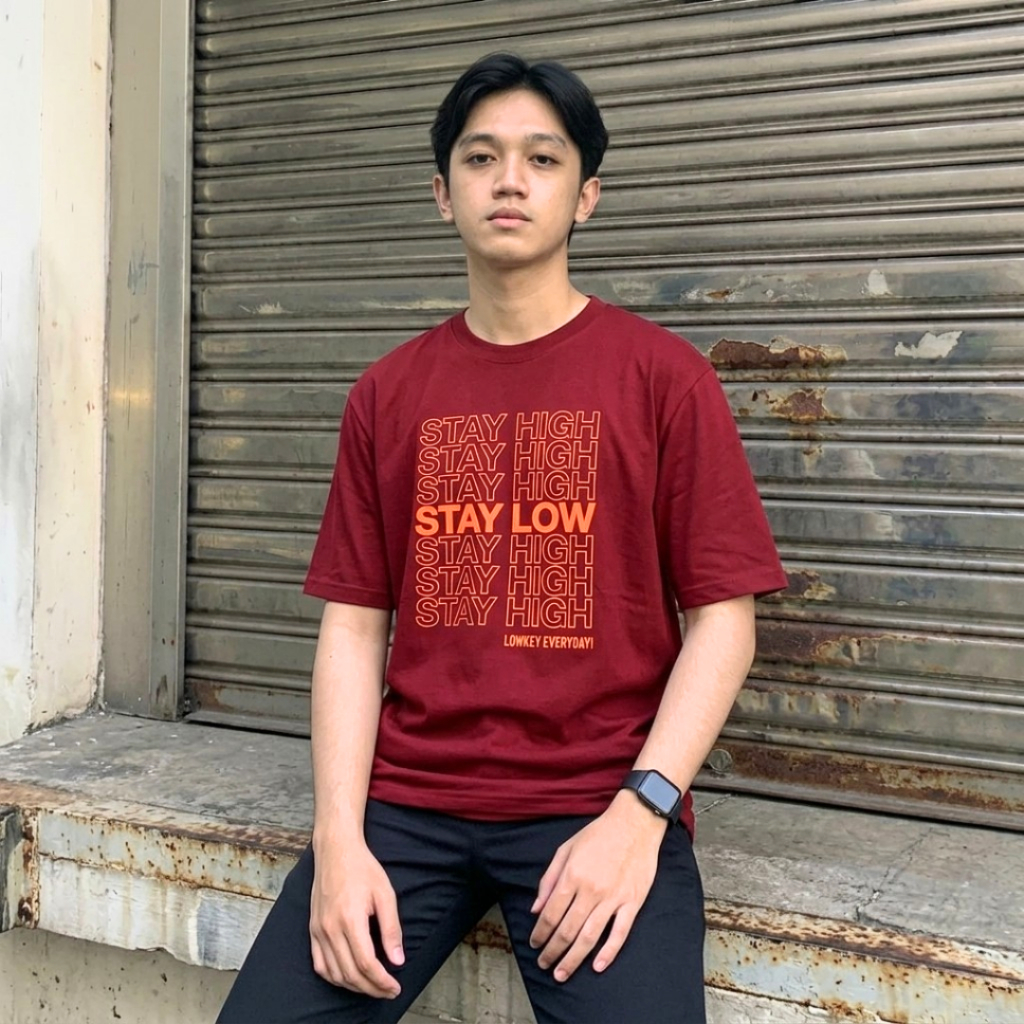 เสื้อยืด Lowkey Regular – STAY LOW