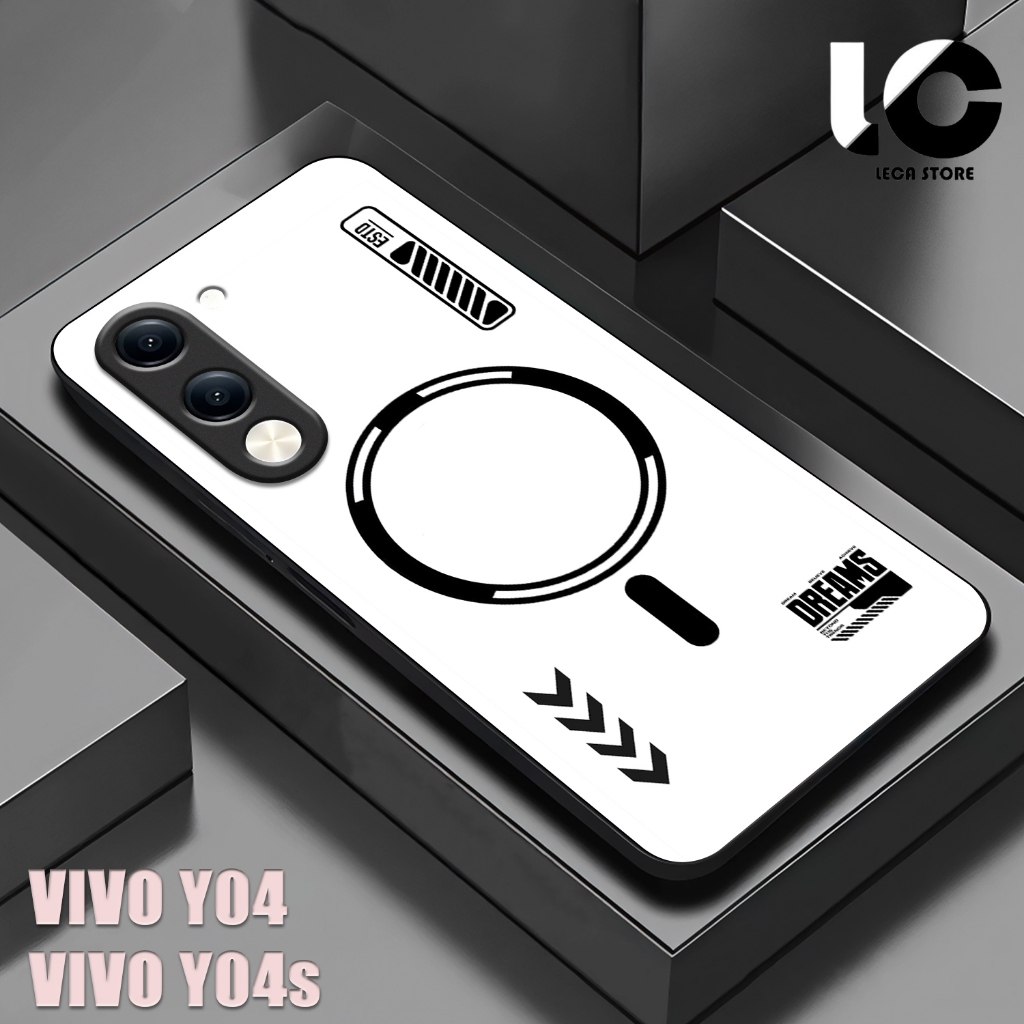 HP VIVO Y04 Softcase VIVO Y04S เคสเคลือบเงาปลอกกระจกเงาตัวป้องกันโทรศัพท์อุปกรณ์เสริมโทรศัพท์