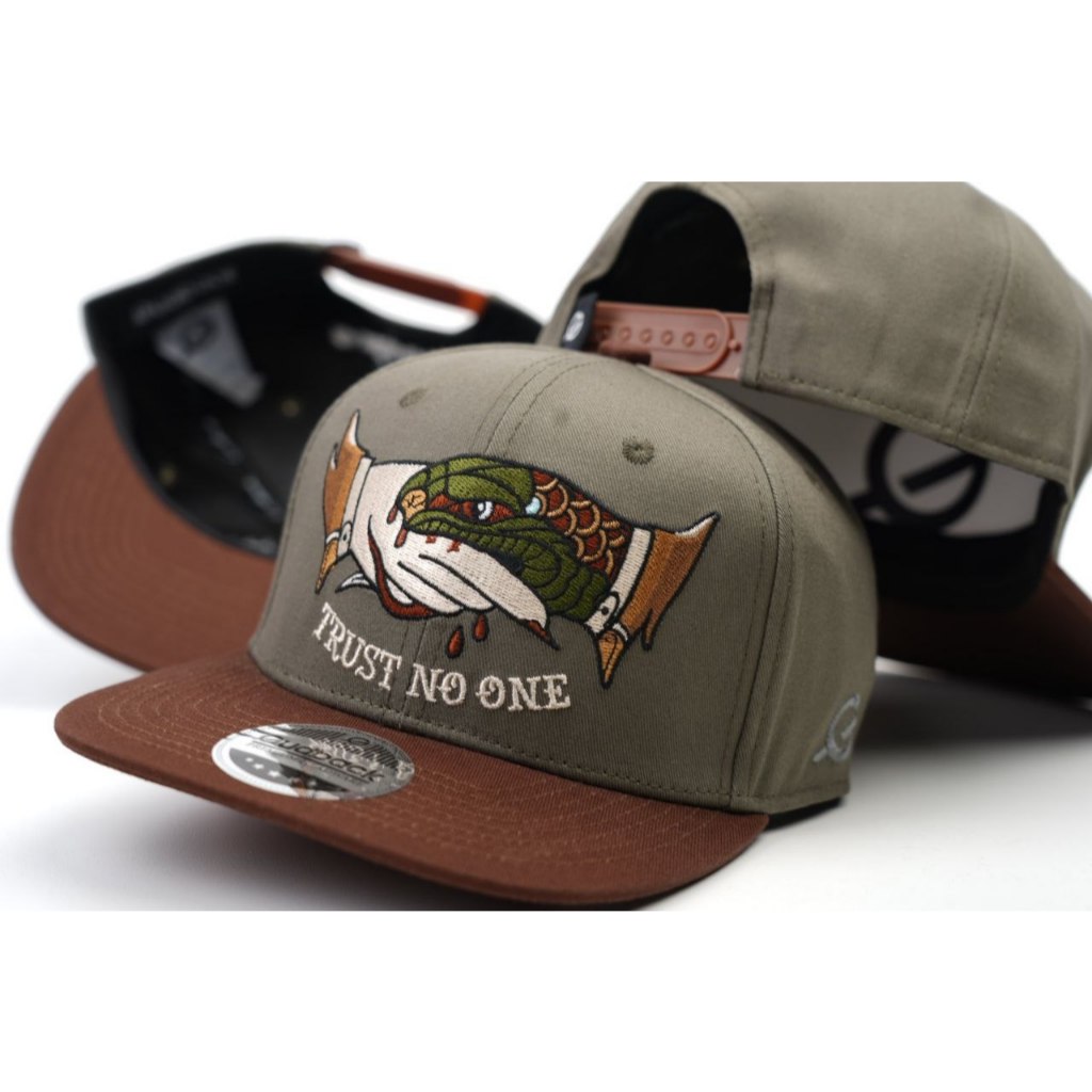 ต้นฉบับนําเข้าหมวก Snapback Gudback Trust เบสบอลหมวก Distro แฟชั่นผู้ชายผู้หญิง Hip Hop หมวก