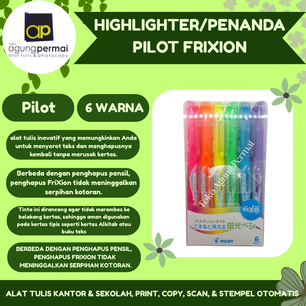 Pilot Frixion Highlighter / Marker