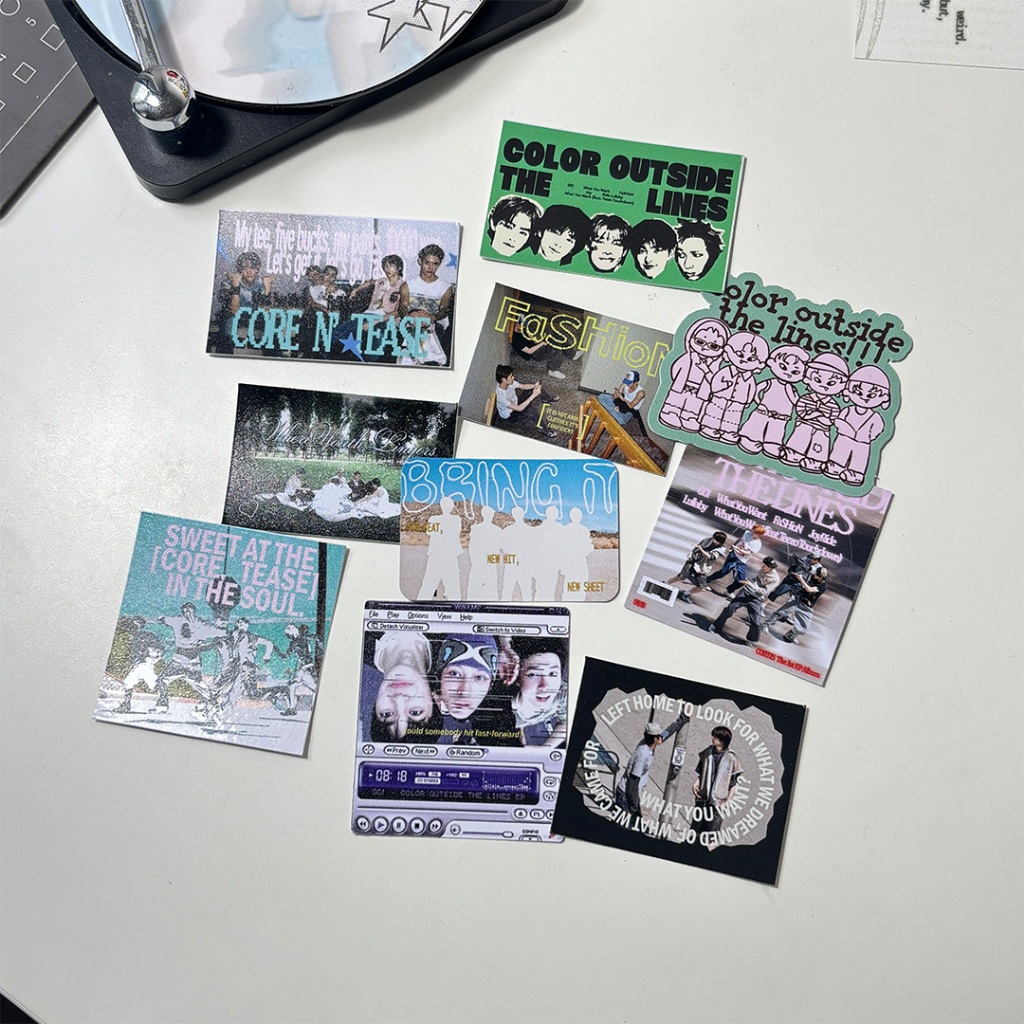 พร้อม! Cortis Assorted Die Cut Sticker