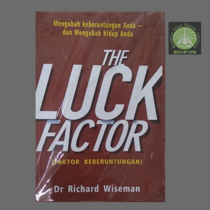 หนังสือ The Luck Factor - Lucky Factor - ดร. Richard Wiseman Musibookstore ต้นฉบับ
