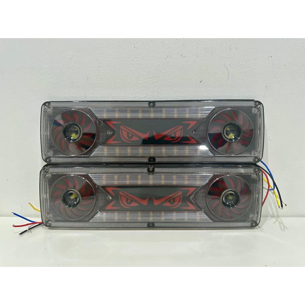 Stop Lamp 24 Volt 12 Volt รุ่น SM-30 ยาว 30cm/ไฟเบรคหลัง LED 12V-24V รุ่น SM-30 Universal