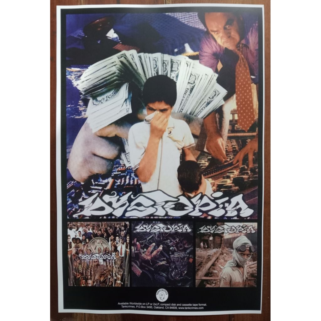 [บูสเตอร์แบนด์] Dytopia Discography | โปสเตอร์ Dystopia | โปสเตอร์วง Dystopia | โปสเตอร์วงดนตรี