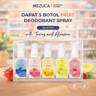 Dapat 5 Botol Natural Deodorant Spray Tawas dan Aloevera 30ml Ampuh Mencegah Bau Ketiak Badan