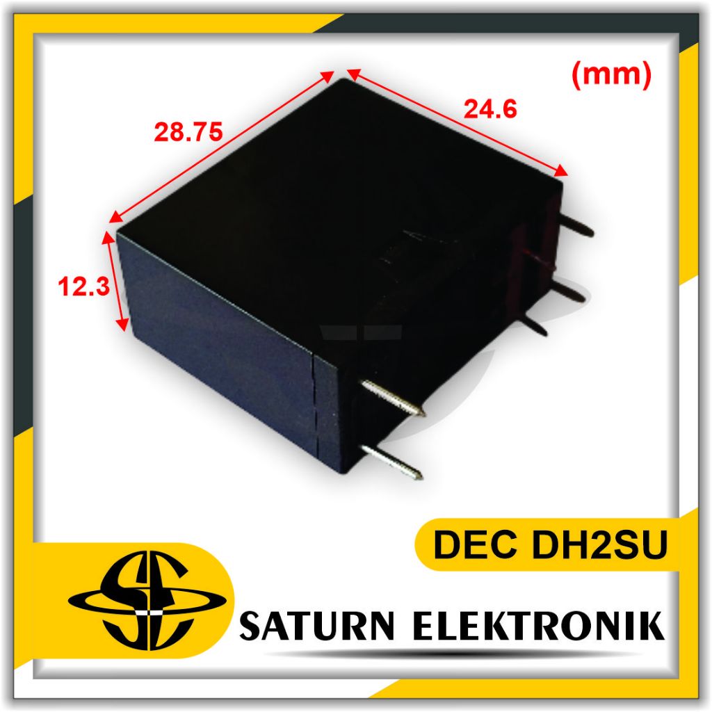 รีเลย์พาวเวอร์ DEC DH2SU 24V 2A 6Pin ราคา ถูกที่สุด ดีลบีเคเค แกลเลอรีภาพที่ 3