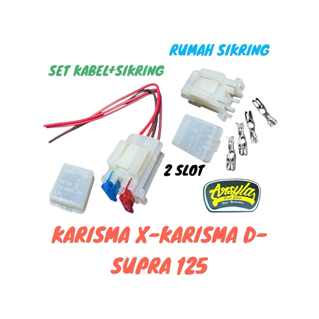 กล่องฟิวส์สากลสําหรับ honda kirana karisma supra 125