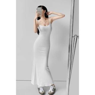 Long Dress Party Korean Style Bodycon  // Tanktop Maxi Dress Body Fit Premium Quality