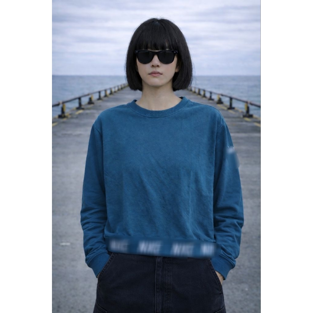 Crewneck / Sweatshirt N*KE 0R1 Size M เหมาะกับ L (P58 x L57)