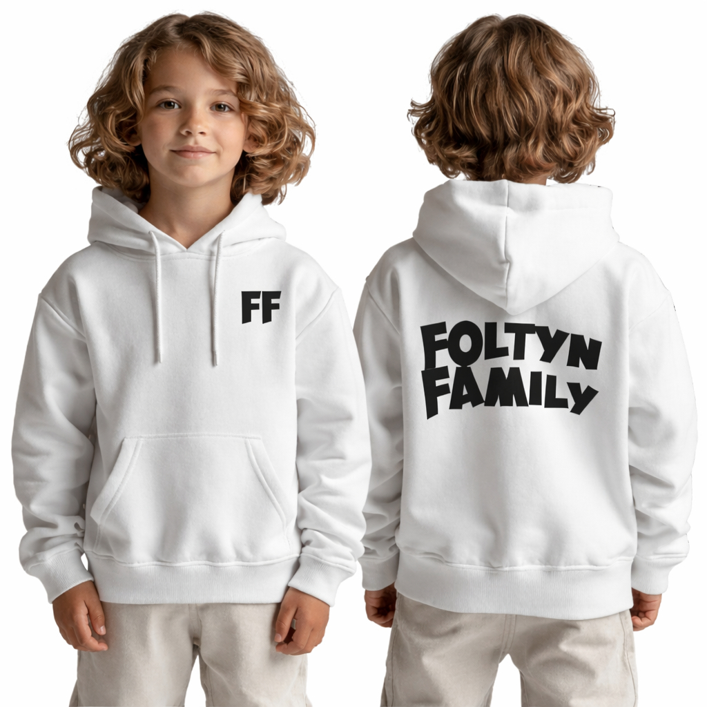 Foltyn Family Roblox Youtuber เสื้อแจ็คเก็ตสเวตเตอร์มีฮู้ดสําหรับเด็ก