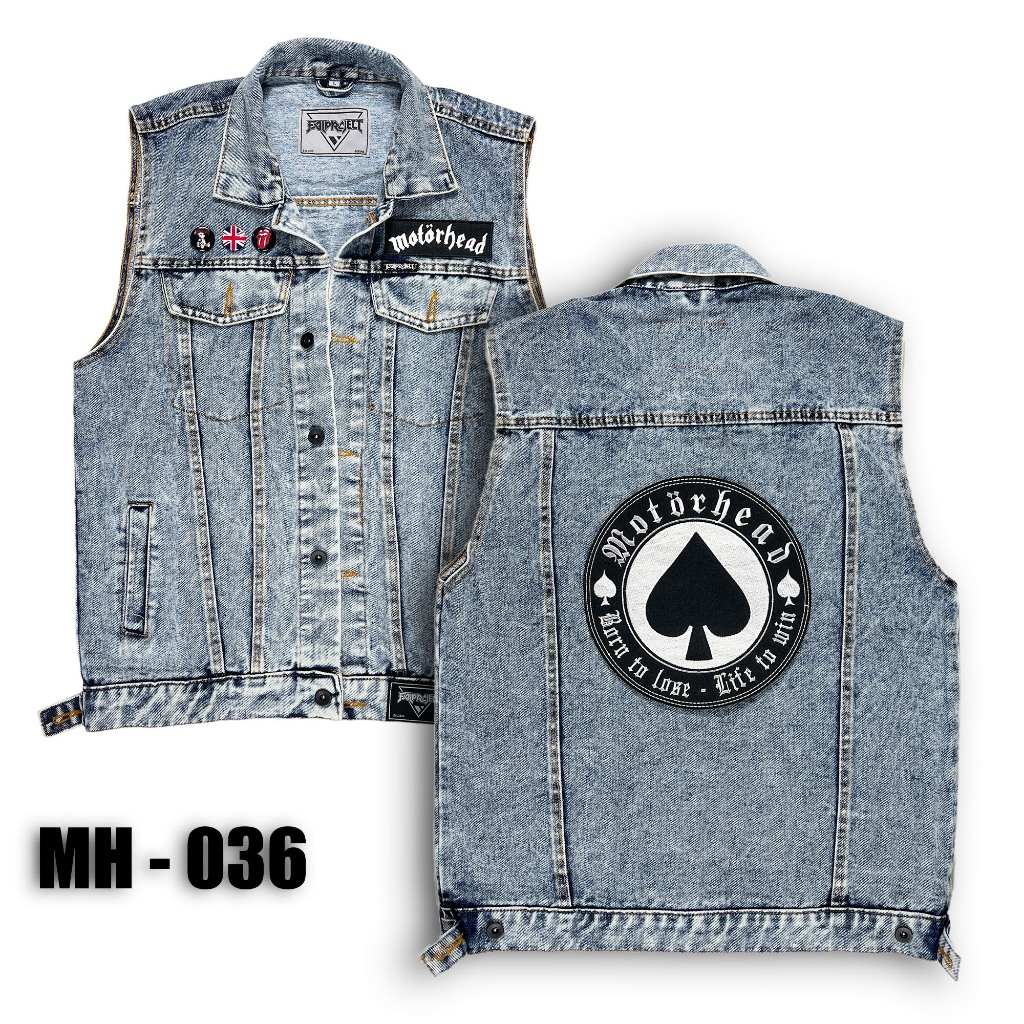 MH 036 EMBROIDERED SNOWLIGHT DENIM REST พร้อมอุปกรณ์เสริม