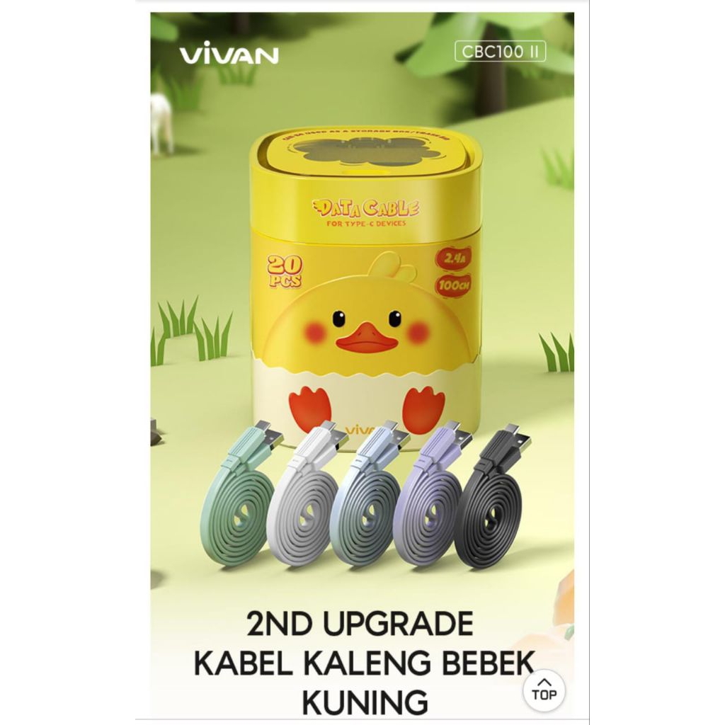 VIVAN TYPE C DATA CABLE OUTPUT 2.4A