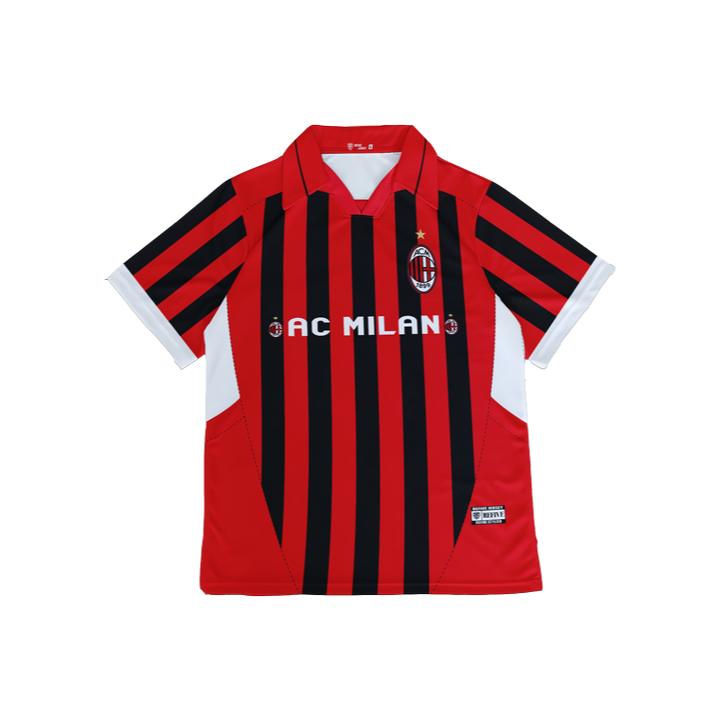 ReFive Jersey - Vintage Retro Casual/streetwear AC MILAN 3 Unisex ผู้ชายและผู้หญิงแขนสั้น Premium Je