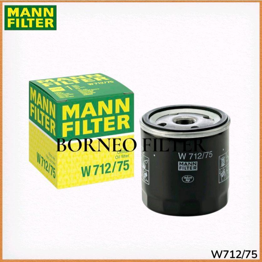 W712/75 กรองน้ํามันเครื่องแท้ Mann P550047 LF780 B43-S C-6701 C6701 C-8013 C8013 SFO0093 SFO1540 215